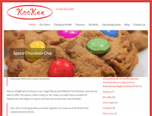 Tablet Screenshot of kookee.ie